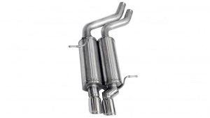 BMW 3 Series Performance Exhaust - Single Rear Exit - CORSA Performance - Axle-Back, Sport, Twin 3.0in. Polished Pro-Series Tips - Polished - `01-`06